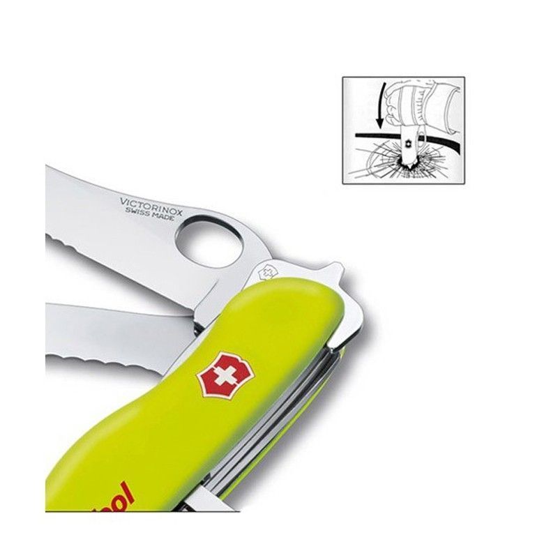 Складаний ніж Victorinox (Швейцарія) із серії Rescuetool.