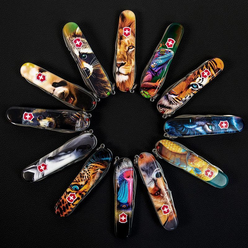 Складной нож Victorinox (Швейцария) из серии Huntsman.
