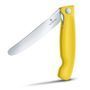 Кухонний ніж Victorinox SwissClassic Foldable Paring 6.7836.F8B жовтий