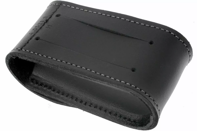 Чохол на пояс Victorinox 4.0521.30 зі шкіри для ножів 84-91 мм на 5-8 шарів чорного кольору
