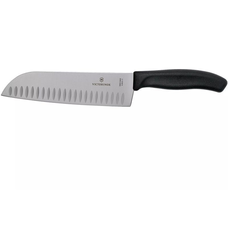 Кухонний ніж Victorinox SwissClassic Santoku 6.8523.17G чорний