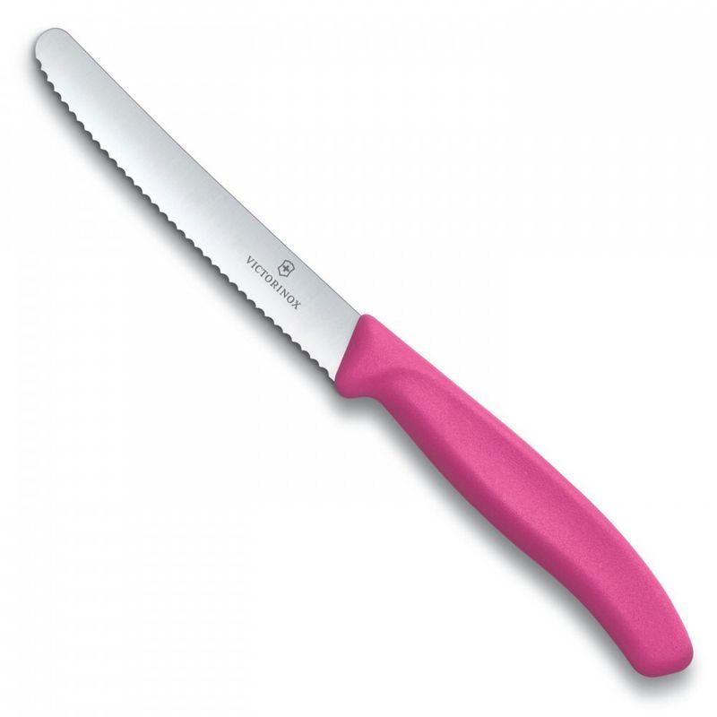 Кухонный нож Victorinox SwissClassic Tomato&Table 6.7836.L115 розовый