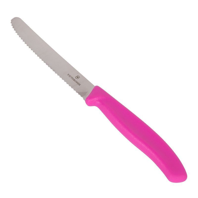 Кухонный нож Victorinox SwissClassic Tomato&Table 6.7836.L115 розовый