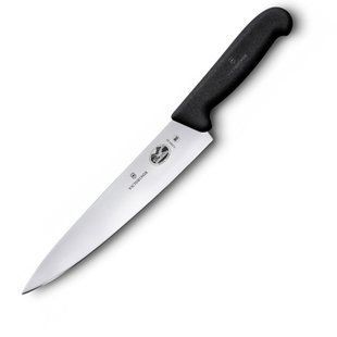 Кухонный нож Victorinox Fibrox Carving 5.2033.19 черный