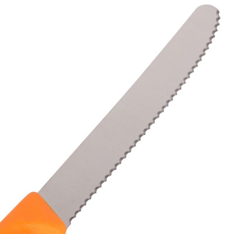 Кухонный нож Victorinox SwissClassic Tomato&Table 6.7836.L119 оранжевый