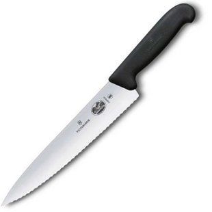 Кухонный нож Victorinox Fibrox Carving 5.2033.22 черный