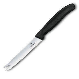 Кухонный нож Victorinox SwissClassic Cheese&Sausage 6.7863 черный