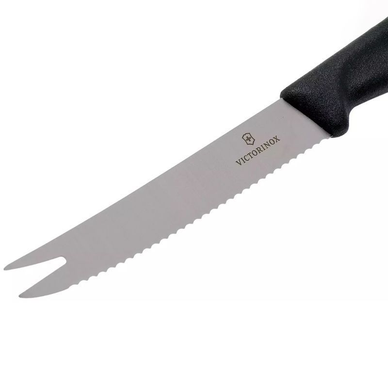Кухонний ніж Victorinox SwissClassic Cheese&Sausage 6.7863 чорний