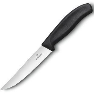 Кухонный нож Victorinox SwissClassic Steak&Pizza 6.7933.12 черный