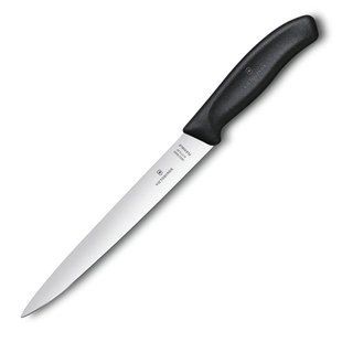Кухонный нож Victorinox SwissClassic Filleting Flexible 6.8713.20B черный