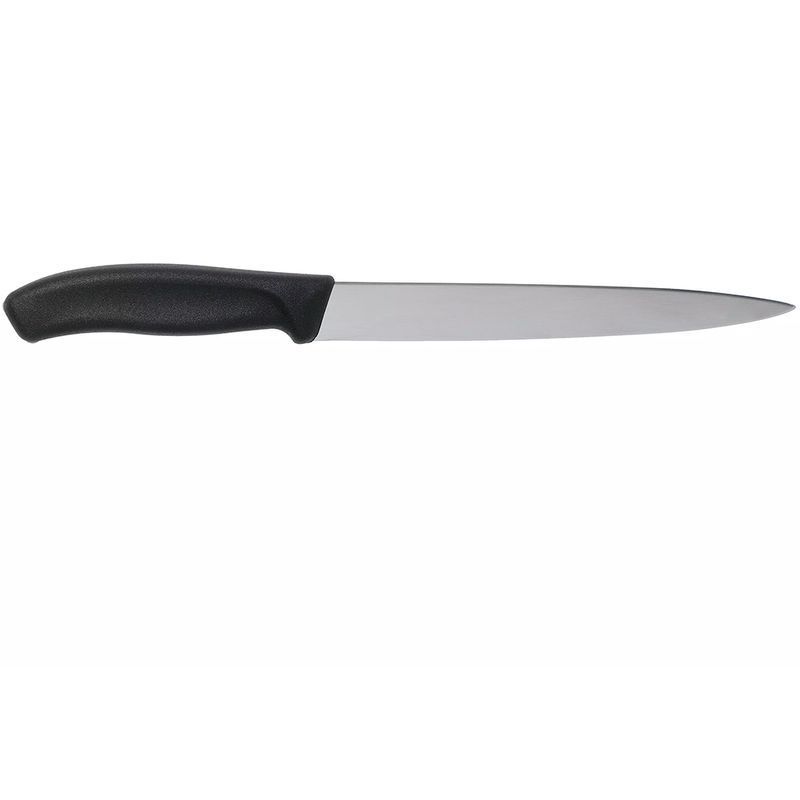 Кухонный нож Victorinox SwissClassic Filleting Flexible 6.8713.20B черный