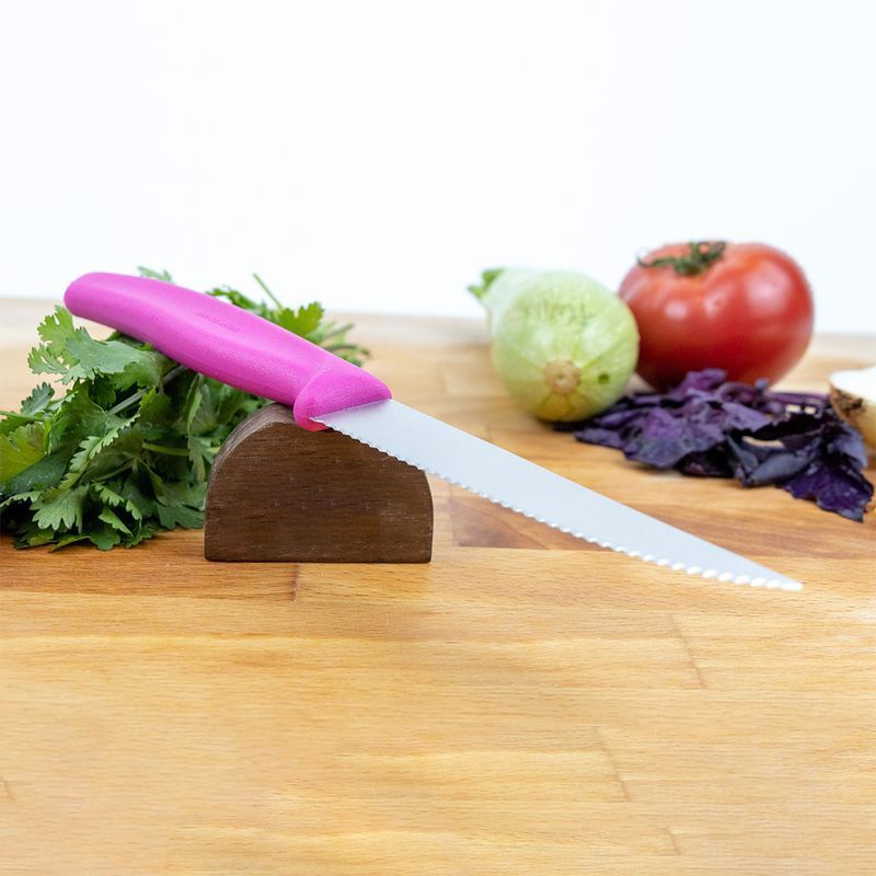 Кухонний ніж Victorinox SwissClassic Steak&Pizza 6.7936.12L5 рожевий