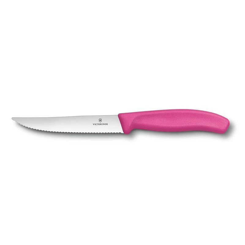 Кухонний ніж Victorinox SwissClassic Steak&Pizza 6.7936.12L5 рожевий
