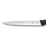 Кухонный нож Victorinox SwissClassic Filleting Flexible 6.8713.20B черный