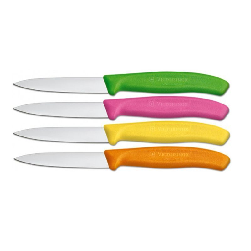 Кухонный нож Victorinox SwissClassic Paring 6.7606.L118 желтый