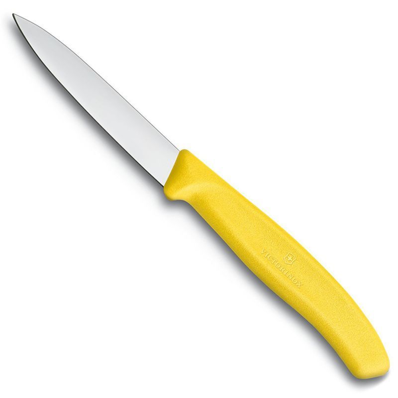Кухонный нож Victorinox SwissClassic Paring 6.7606.L118 желтый