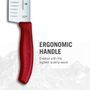 Кухонний ніж Victorinox SwissClassic Santoku 6.8521.17B червоний
