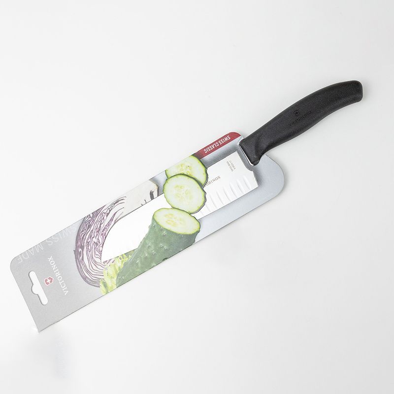 Кухонний ніж Victorinox SwissClassic Santoku 6.8523.17B чорний