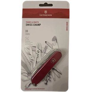 Складаний ніж Victorinox (Швейцарія) із серії Swisschamp.