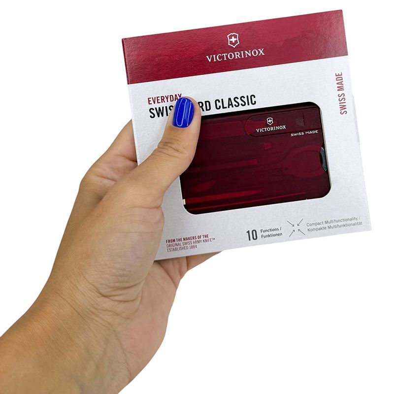 Складной нож Victorinox (Швейцария) из серии Swisscard.